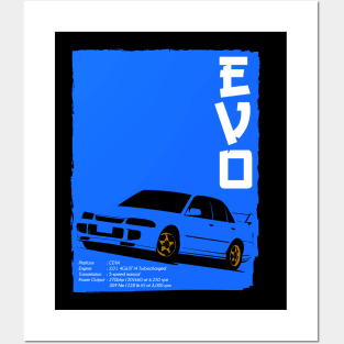 Lancer Evolution III Posters and Art